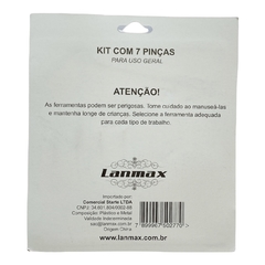 Kit Pinça Lanmax (7 peças) - 1 unidade - comprar online