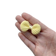 Aplique Lacinho Crochê Pequeno Candy - 4 unidades - comprar online