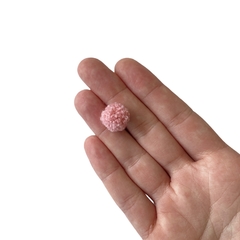 Mini Pompom de Lã Coral (1.5cm) - 10 unidades - comprar online