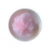 Pompom Pelinho Liso Rosa Bebê