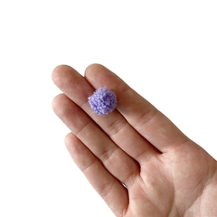 Mini Pompom De Lã Lavanda (1.5cm) - 10 Unidades - comprar online