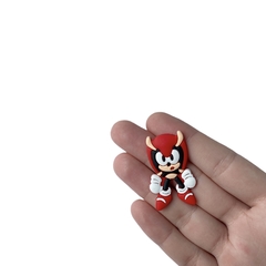 Aplique Sonic Vermelho Corpinho Emborrachado - 2 unidades - comprar online