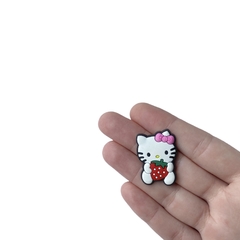 Aplique Hello Kitty Morango Emborrachado - 2 unidades - comprar online