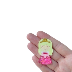 Aplique Princesa Aurora Acrílico (5cm) - 2 unidades na internet