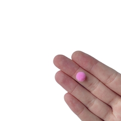Pompom Pequeno Rosa (10mm) - 6 gramas na internet