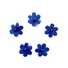Aplique Florzinha Azul Royal Pérola Miolo