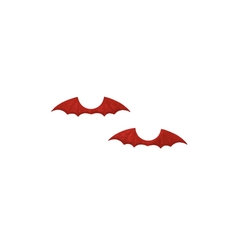 Aplique Asa de Morcego Vermelho
