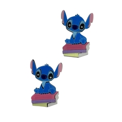 Aplique Stitch Escolar Livros Acrílico (Lilo & Stitch) - 2 unidades - comprar online