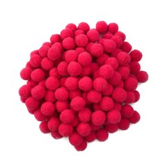 Pompom Mini Vermelho Melancia (8mm) - 6 gramas