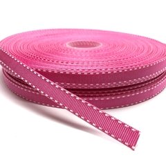 Fita Gorgurão Pespontada Sanding Rosa 199