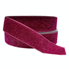 Fita Glitter Lurex Rosa (38mm)