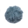 Pompom Pelinho Liso GG Cinza (8cm)