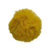 Pompom Pelinho Liso GG Mostarda (8cm)