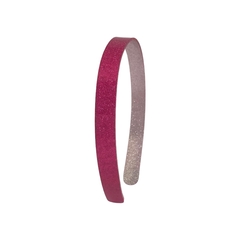 Tiara Acrílico Glitter Fino Pink - 2 unidades - comprar online