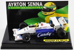 Miniatura Toleman TG184 - Ayrton Senna 1984 - 1/43 Minichamps