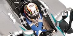 Miniatura Mercedes-Benz AMG W05 F1 #44 - L. Hamilton - GP Malásia 2014 - 1/18 Minichamps