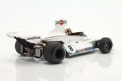 Miniatura Brabham BT44B #8 F1 Martini - J. C. Pace - GP Brasil 1975 - 1/18 Spark