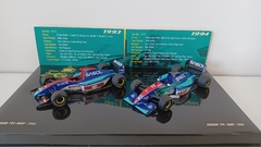 Miniatura Set Jordan Team 1993 1994 F1 - 1/43 Minichamps