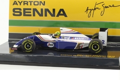 Miniatura Williams FW16 #2 - A. Senna - GP Brasil 1994 - 1/43 Minichamps