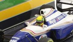 Miniatura Williams FW16 #2 - A. Senna - GP Brasil 1994 - 1/43 Minichamps