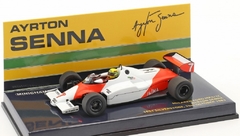 Miniatura McLaren MP4/1C #7 - Ayrton Senna - Silverstone Test 1983 - 1/43 Minichamps