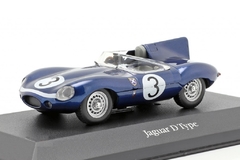 Miniatura Jaguar D-Type #3 - vencedor Le Mans 1957 - 1/43 Atlas