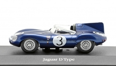 Miniatura Jaguar D-Type #3 - vencedor Le Mans 1957 - 1/43 Atlas