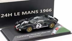 Miniatura Ford GT40 Mk.II #2 - 24h Le Mans 1966 - 1/43 CMR