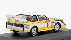 Miniatura Audi Quattro S1 - Rally Sanremo 1985 - 1/43 CMR