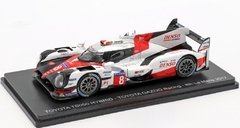 Miniatura Toyota TS050 Hybrid #8 - 24Hs Le Mans 2017 - 1/43 Spark