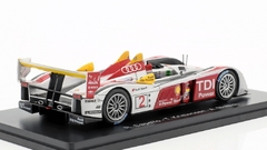 Miniatura Audi R10 TDi #2 - Le Mans 2008 - 1/43 Spark