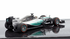 Miniatura Set Comemorativo - 41 Vitórias A. Senna e L. Hamilton McLaren Mercedes 1/43 Minichamps