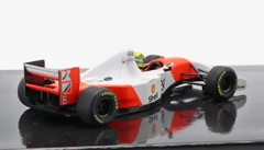 Miniatura Set Comemorativo - 41 Vitórias A. Senna e L. Hamilton McLaren Mercedes 1/43 Minichamps