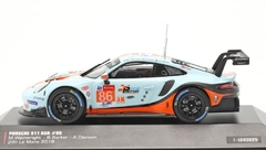 Miniatura Porsche 911 RSR #86 Gulf LMGTE-Am - Le Mans 2018 - 1/43 IXO