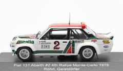 Miniatura Fiat 131 Abarth #2 Alitalia - Rali Monte Carlo 1978 - 1/43 CMR