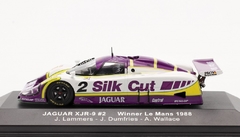 Miniatura Jaguar XJR-9LM #2 TWR Silk Cut - Vencedor Le Mans 1988 - 1/43 Ixo