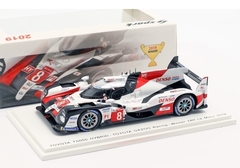 Miniatura Toyota TS050 #8 LMP1-H - F. Alonso - Vencedor Le Mans 2019 - 1/43 Spark