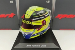 Miniatura Capacete Lewis Hamilton F1 2022 - 1/5 Spark