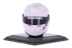 Miniatura Capacete Lewis Hamilton F1 - GP Mônaco 2022 - 1/5 Spark