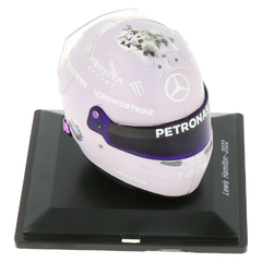 Miniatura Capacete Lewis Hamilton F1 - GP Mônaco 2022 - 1/5 Spark