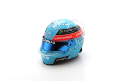 Miniatura Capacete George Russell F1 - GP Brasil 2022 - 1/5 Spark