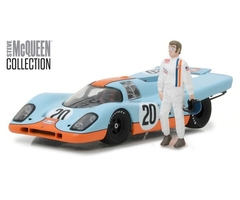 Miniatura Porsche 917K #20 Gulf Racing - Steve McQueen - 1/43 Greenlight