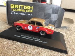 Miniatura Ford Escort Mk1 Twin Cam #16 - BTCC 1968 - 1/43 Atlas