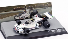 Miniatura Brabham BT44B #8 F1 - J.C. Pace GP Brasil 1975 - 1/43 Altaya