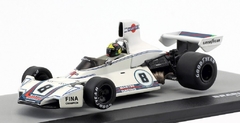 Miniatura Brabham BT44B #8 F1 - J.C. Pace GP Brasil 1975 - 1/43 Altaya