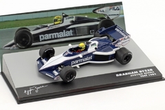 Miniatura Brabham BT52B F1 - Ayrton Senna Teste 1982 - 1/43 Altaya