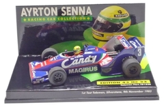 Miniatura Toleman TG183B - Ayrton Senna - Silverstone Test 1983 - 1/43 Minichamps