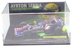 Miniatura Toleman TG183B - Ayrton Senna - Silverstone Test 1983 - 1/43 Minichamps