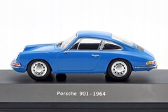 Miniatura Miniatura Porsche 911 (901) 1964 Azul - 1/43 Atlas