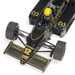 Miniatura Lotus 98T #12 F1 - Ayrton Senna 1986 - 1/18 Minichamps